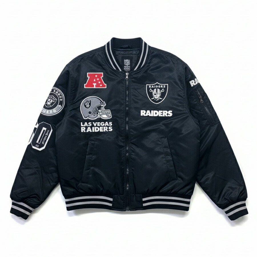 NFL レイダース スターター スタジャン NFL レイダース スターター スタジャン USA製 レイダース スターター