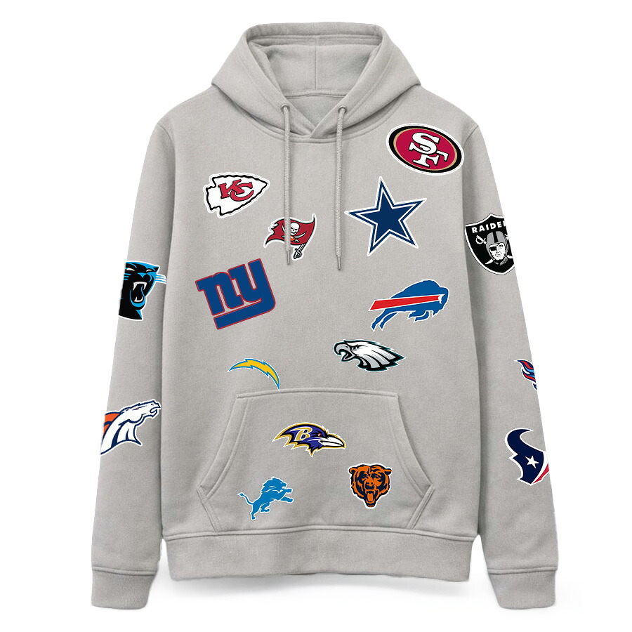NFL パーカー Selected Teams オール厚地の外套 Pullover Hoodie Ultra Game ベージュ パーカー-メンズファッション