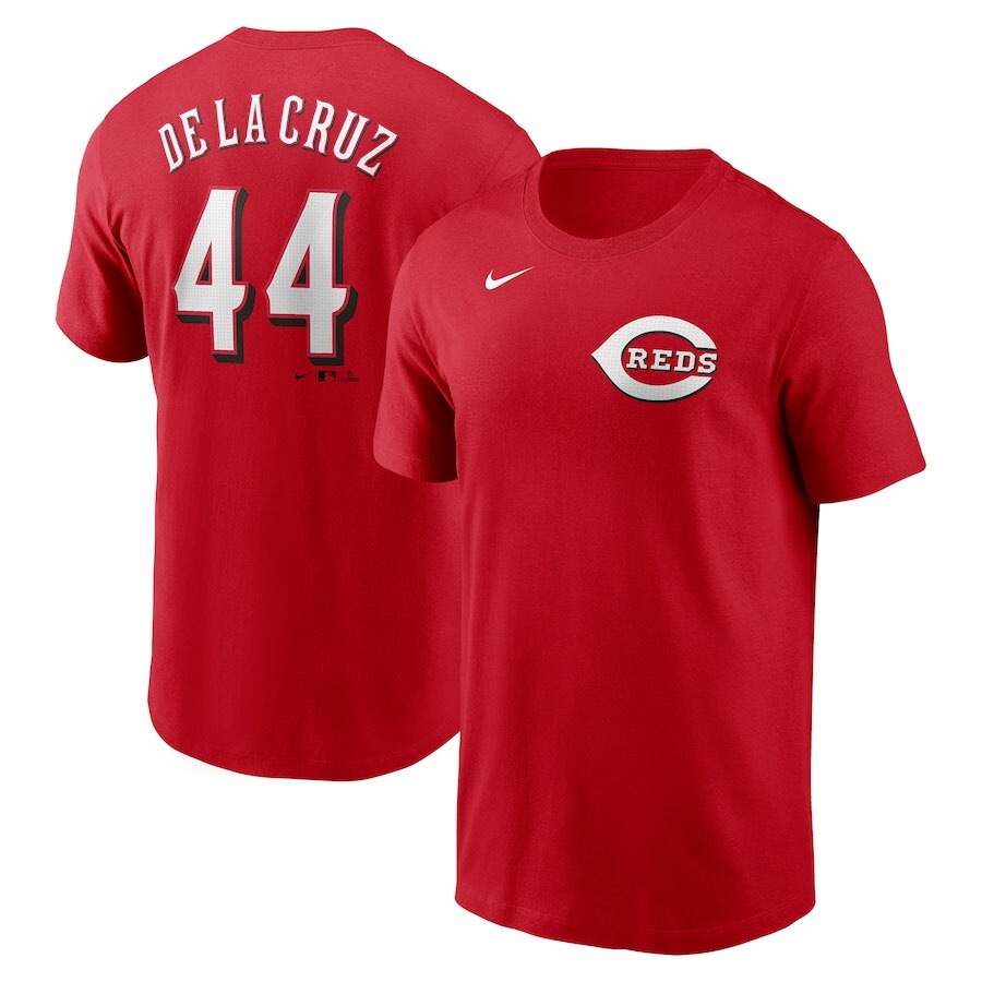 MLB エリー・デラクルーズ シンシナティ・レッズ Tシャツ ネーム＆ナンバー Name＆Number T-Shirt ナイキ/Nike レッド