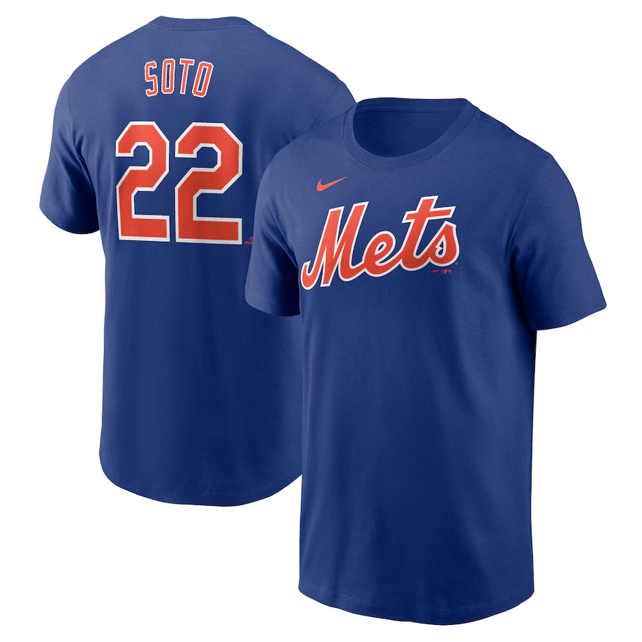 MLB フアン・ソト メッツ Tシャツ ネーム＆ナンバー Name＆Number T-Shirt ナイキ/Nike ロイヤル