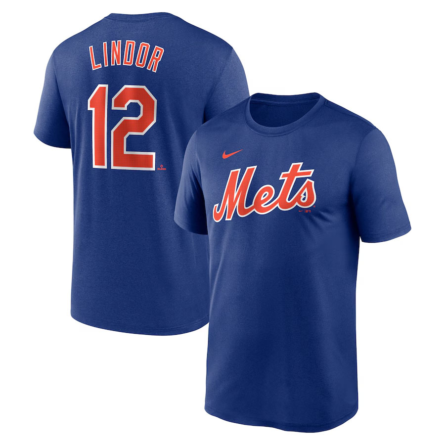 MLB フランシスコ・リンドール メッツ Tシャツ ネーム＆ナンバー Name＆Number T-Shirt ナイキ/Nike ロイヤル