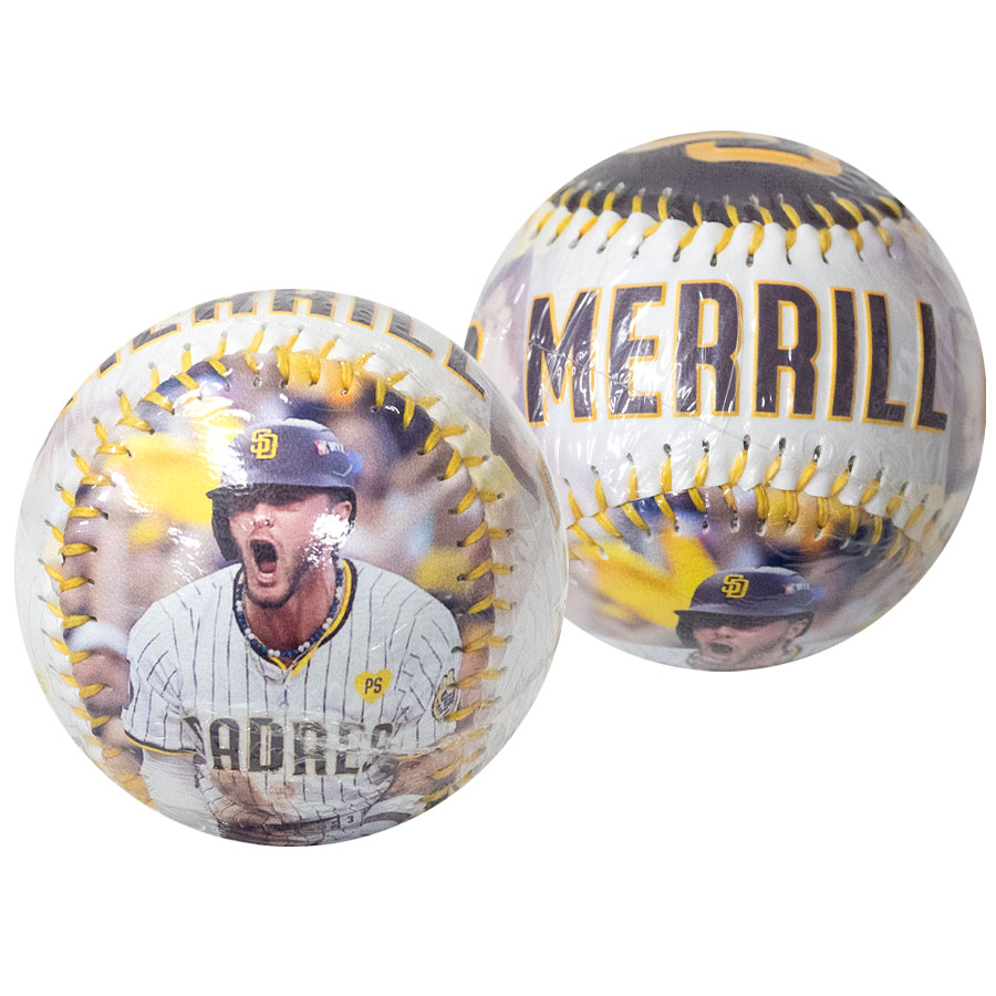 MLB ジャクソン・メリル パドレス ボール 【スタジアム限定】 Player Baseball UVケース付き Rawlings 2512mbl