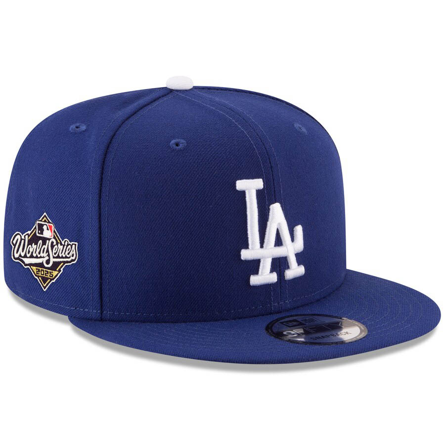 MLB ドジャース キャップ 【海外モデル】ワールドシリーズ2025進出 Side Patch 9FIFTY Snapback Hat ニューエラ/New Era ロイヤル