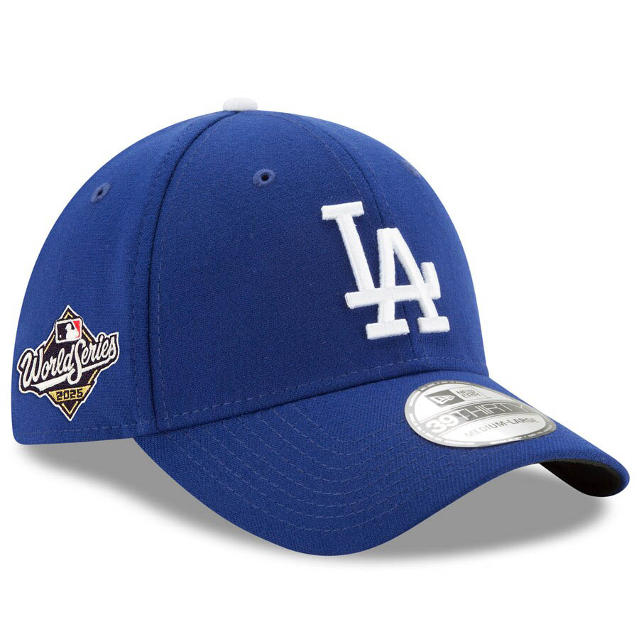 MLB ドジャース キャップ 【海外モデル】ワールドシリーズ2025進出 Side Patch 39THIRTY Flex Hat ニューエラ/New Era ロイヤル