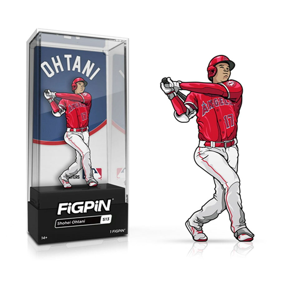 MLB 大谷翔平 エンゼルス フィグピン ピンズ ピンバッヂ Classic 3-Inch Enamel Pin FiGPiN