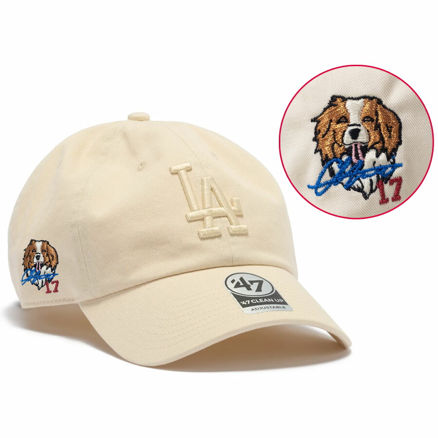 残り1点！ドジャース公式 ニューエラ キャップ 大谷翔平デコピン 刺繍カスタム NEW ERA MLB 大谷翔平 ドジャース キャップ 【現地買付カスタム