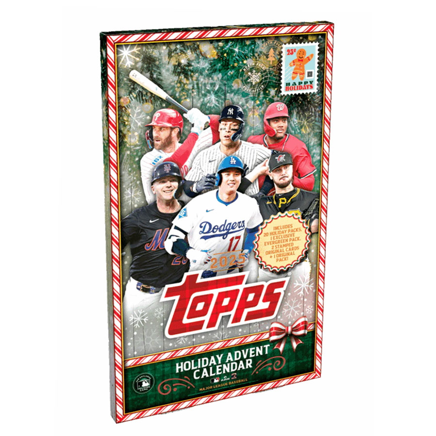 MLB トレーディングカードボックス 【現地買付品】2025 Topps Holiday Advent Calendar Topps クリスマス