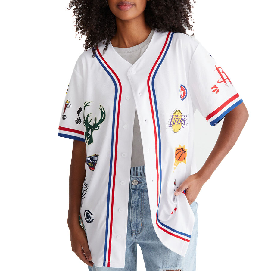 NBA オール大層らしい 制服 【現場買付】ウルトラ力くらべ オール大層らしい Baseball Jersey Ultra Game 白いこと