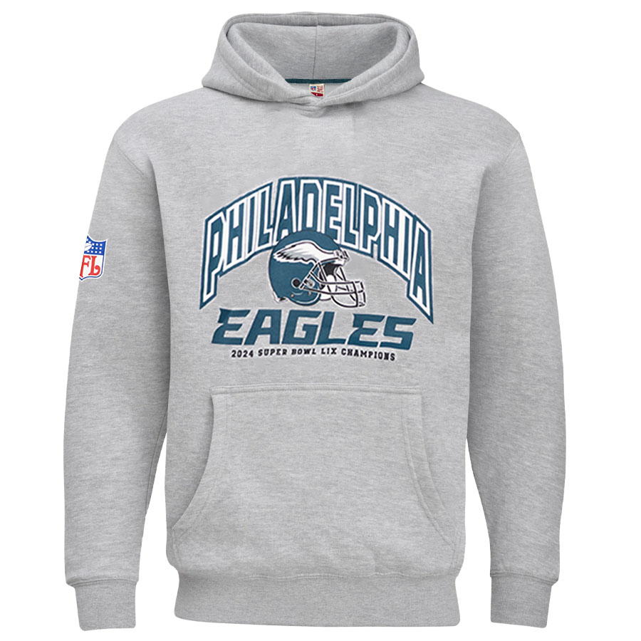 NFL イーグルス パーカー 【現地買付】ウルトラゲーム 2024 スーパーボウルLIX 優勝 Hoodie Ultra Game グレー|MLB.NBAグッズショップ SELECTION