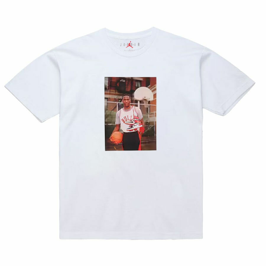 NBA マイケル・ジョーダン シカゴ・ブルズ Tシャツ 現地買付品 Photo T-Shirt Jordan Brand ホワイト