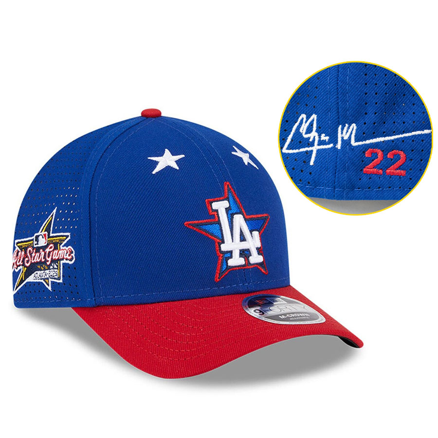 MLB クレイトン・カーショー ドジャース キャップ オールスターゲーム 2025 ワークアウト 9FORTY サイン刺繍 ニューエラ/New Era｜MLB.NBAグッズショップ　SELECTION