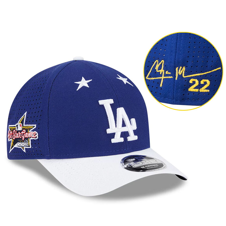 MLB クレイトン・カーショー ドジャース キャップ オールスターゲーム 2025 オーセンティック 9FORTY サイン刺繍 ニューエラ/New Era｜MLB.NBAグッズショップ　SELECTION
