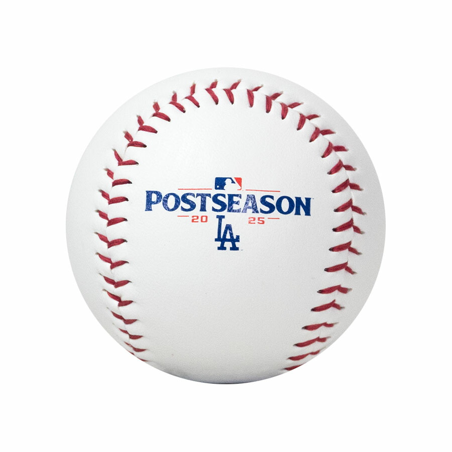MLB ドジャース ボール 【現地買付品】2025 Postseason Baseball With UV Case Rawlings 2512mbl
