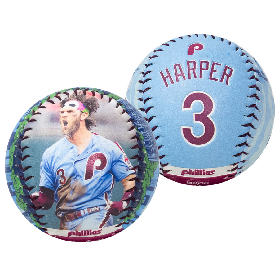 MLB ブライス・ハーパー フィリーズ ボール 【スタジアム限定品】Phillies Player Baseball With UV Case Rawlings 2512mbl