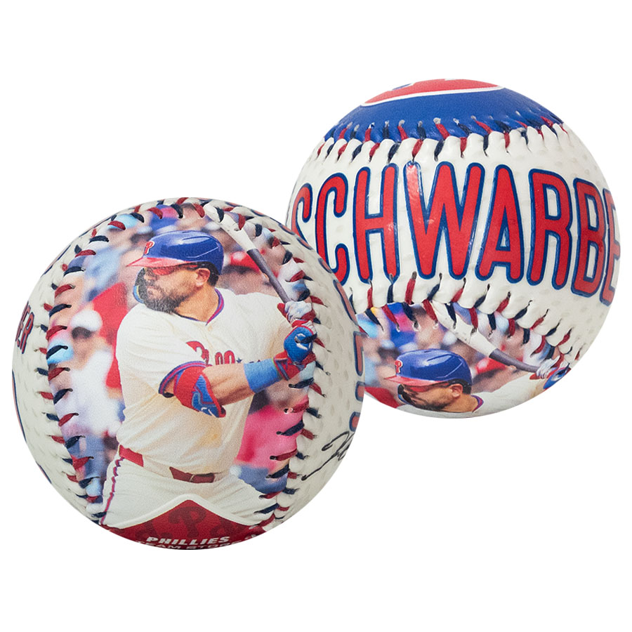 MLB カイル・シュワーバー フィリーズ ボール 【スタジアム限定品】Phillies Player Baseball With UV Case Rawlings 2512mbl|MLB.NBAグッズショップ SELECTION