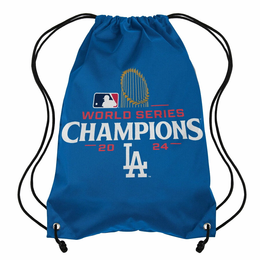 MLB ドジャース バッグ 【現地買付品】2024 ワールドシリーズ Champion Drawstring Light Backpack FOCO ロイヤル