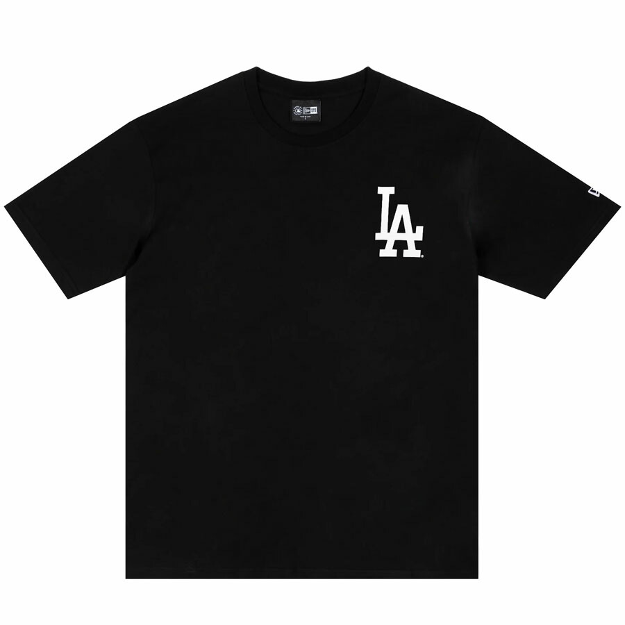 MLB ドジャース Tシャツ 【現地買付品】Dodgers Various Logo T-Shirt ニューエラ/New Era ブラック