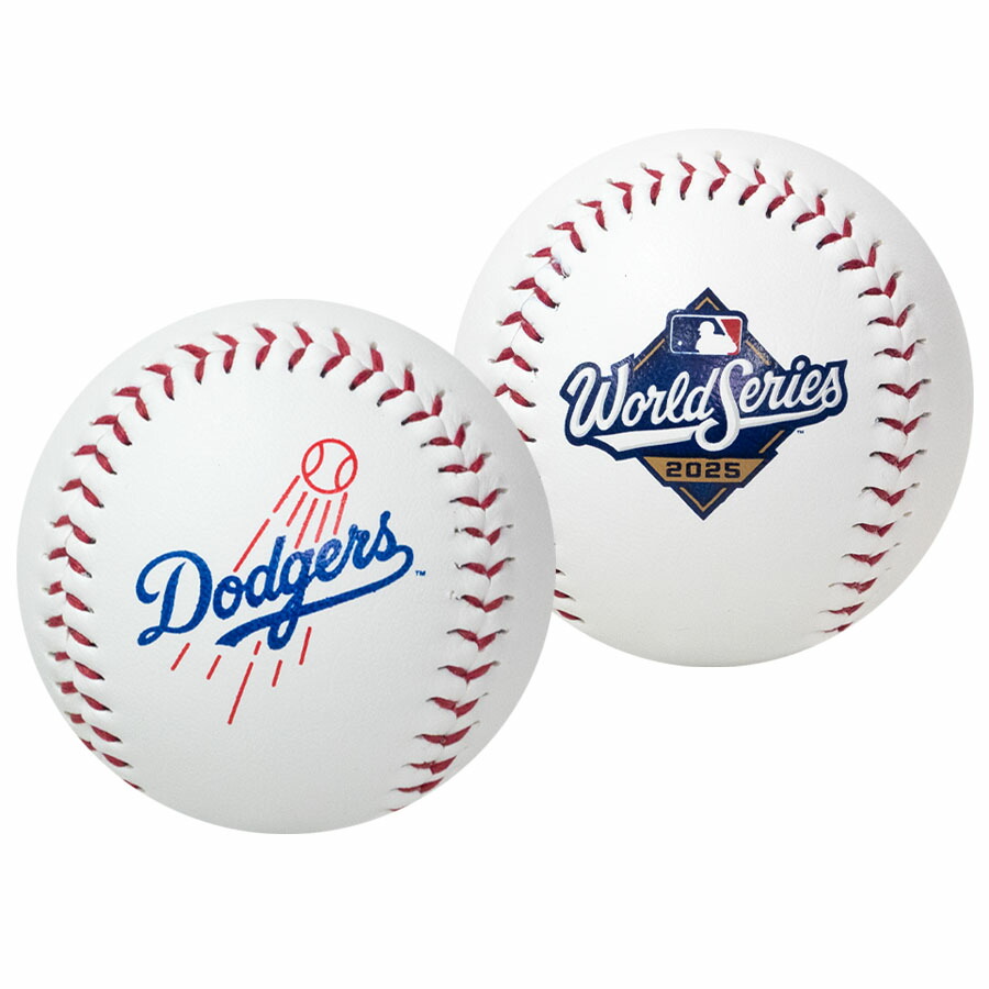 MLB ドジャース ボール 現地買付 ワールドシリーズ 2025 Dodgers Logo Baseball With UV Protection Display Case Rawlings ホワイト 2512mbl｜MLB.NBAグッズショップ　SELECTION 12,780円