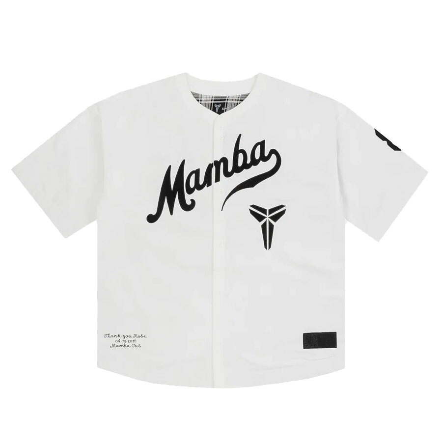 Kobe コービー・ブライアント 制服 【外国で買付品】Mamba Baseball Jersey ナイキ/Nike ベージュ/黒いこと