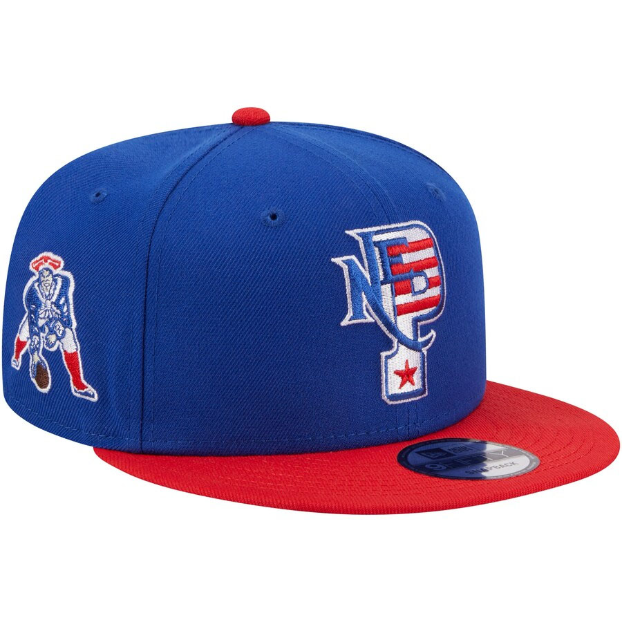 NFL ペイトリオッツ キャップ 【現地買付】9FIFTY Overlap Alphabet Cap ニューエラ/New Era Blue/Red