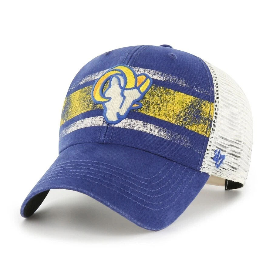 NFL ラムズ キャップ 【現地買付】Interlude Mesh Adjustable Hat 47Brand ブルー