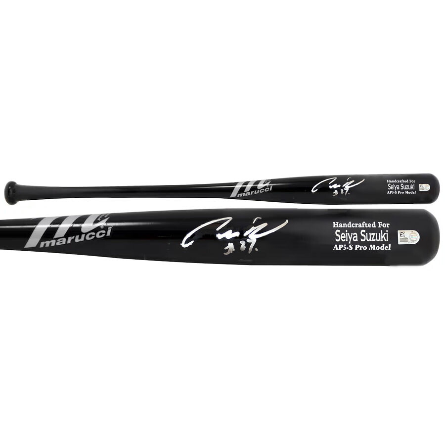 MLB 鈴木誠也 カブス 【野辺買付】Autographed Promodel Bat Marucci