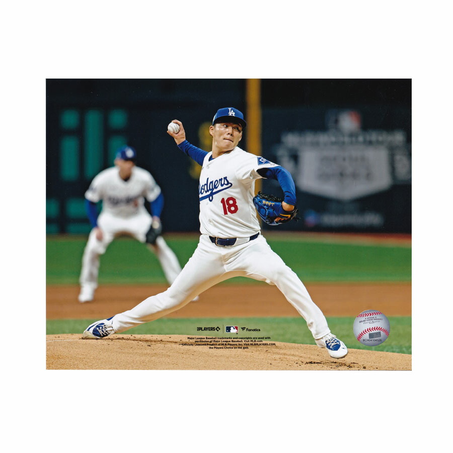 MLB 山本由伸 ドジャース フォトグラフ 2024 ドジャースデビュー Photograph Fanatics Authentic