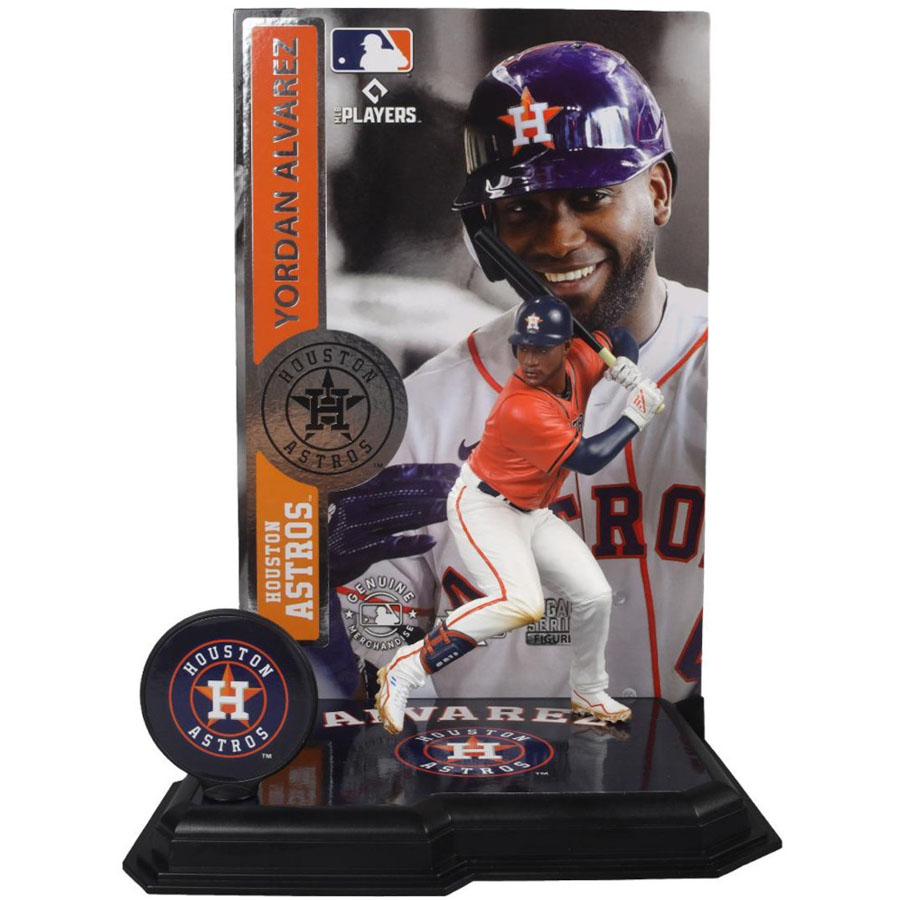 MLB ヨルダン・アルバレス アストロズ フィギュア 7-Inch Posed Figure マクファーレン Mc Farlane オレンジ|MLB.NBAグッズショップ SELECTION
