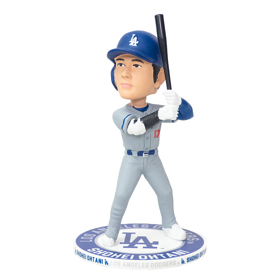 MLB 大谷翔平 ドジャース ボブルヘッド 【2025個限定】Hitting 5 Inch Repeat Name On Base Bobble フィギュア FOCO Away|MLB.NBAグッズショップ SELECTION