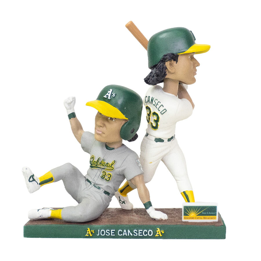 MLB ホセ・カンセコ アスレチックス ボブルヘッド 【闘技場別れ別れ】【指定券付き添い人】40/40 Bobblehead(7/20/24) 図形 SGA