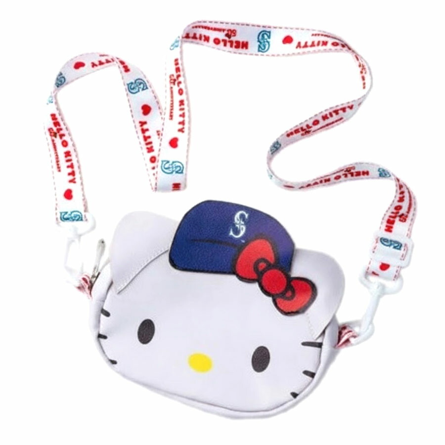 MLB マリナーズ 御徒面子 【闘技場散り散り】ハローキティー Hello Kitty クロスボディーバッグ (9/10/24) SGA 白いこと