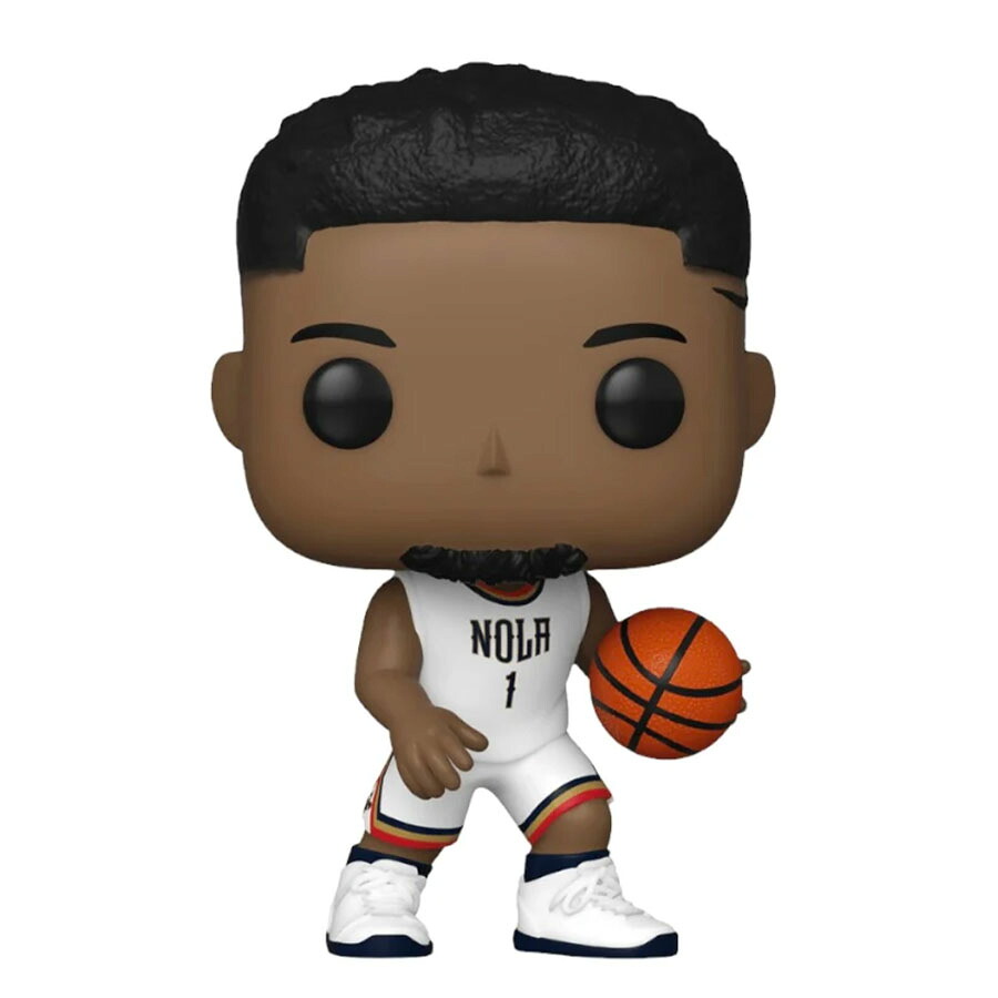 NBA ザイオン・ウィリアムソン New Orleans Pelcans フィギュア Pop! Collectible Figure Funko ホワイト