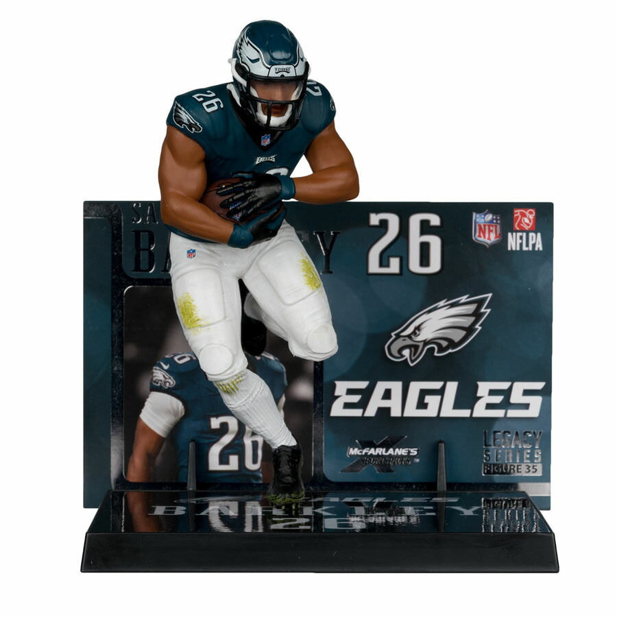 NFL サクオン・バークリー イーグルス 図形 7-Inch Posed Figure マクファーレン Mc Farlane ケリー緑であること