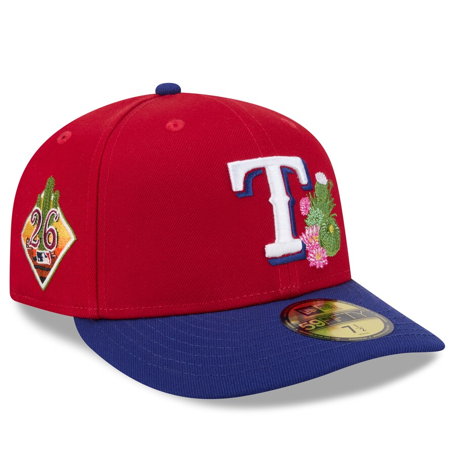 MLB レンジャーズ キャップ 【海外モデル】2026 スプリングトレーニング 59FIFTY Pre Curved プレカーブ ニューエラ/New Era レッド ロイヤル|MLB.NBAグッズショップ SELECTION