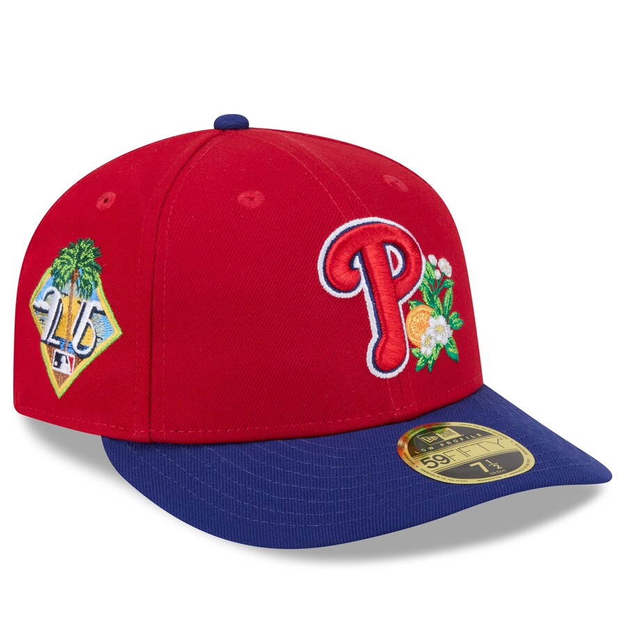 MLB フィリーズ キャップ 【海外モデル】2026 スプリングトレーニング 59FIFTY LP ロープロファイル ニューエラ/New Era レッド ロイヤル|MLB.NBAグッズショップ SELECTION