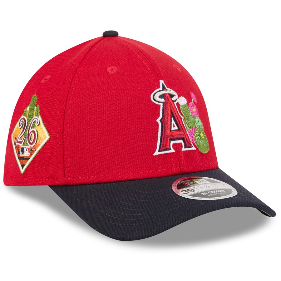 MLB エンゼルス キャップ 【海外モデル】2026 スプリングトレーニング M-Crown 39THIRTY Flex Hat ニューエラ/New Era レッド ネイビー 14,964円