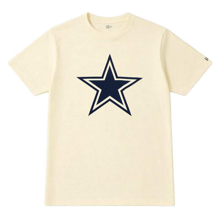 NFL カウボーイズ Tシャツ 【現地買付】Logo Graphic T-Shirt ニューエラ/New Era クリーム