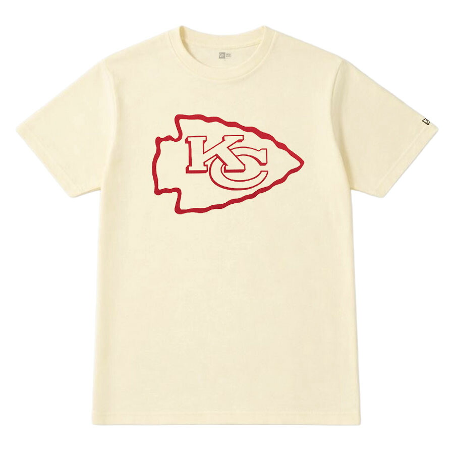 NFL チーフス Tシャツ 【現地買付】Logo Graphic T-Shirt ニューエラ/New Era クリーム