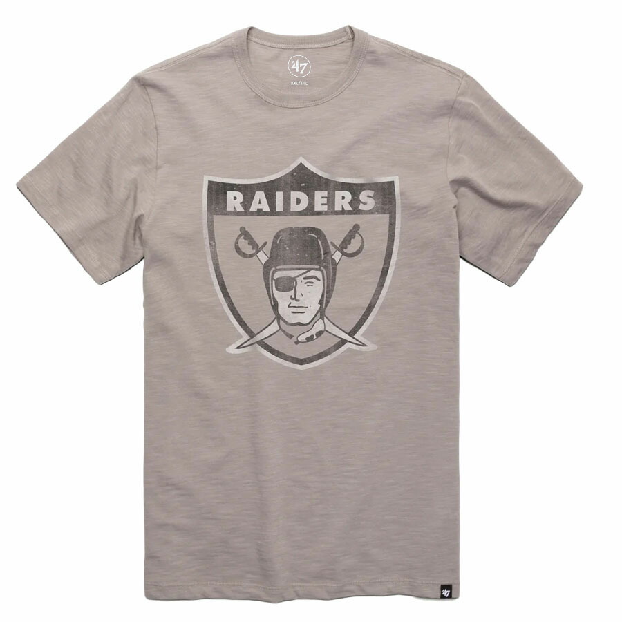 NFL レイダース Tシャツ 【現地買付】Scrum Primary Soft T-Shirt 47Brand Dark Brown