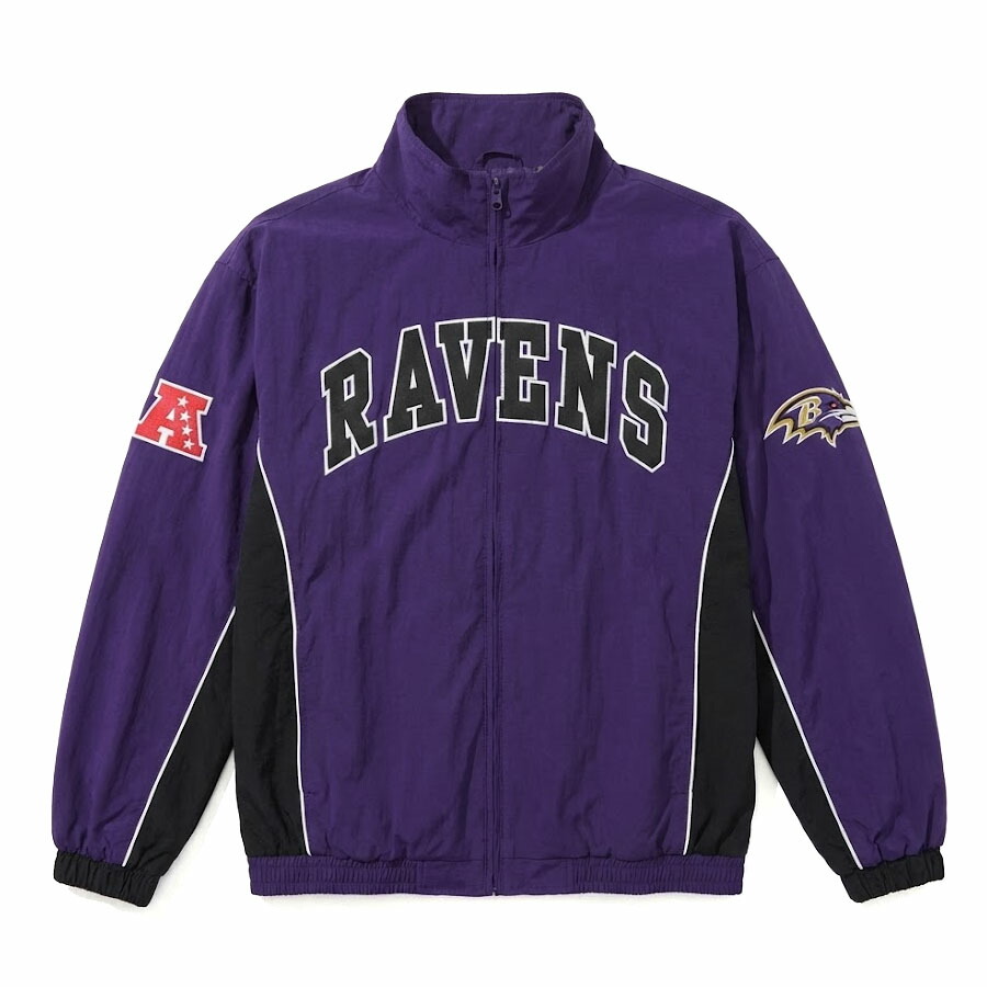 NFL レイブンズ トラックジャケット 【現地買付】Full-Zip Track Jacket フルジップ Ultra Game パープル