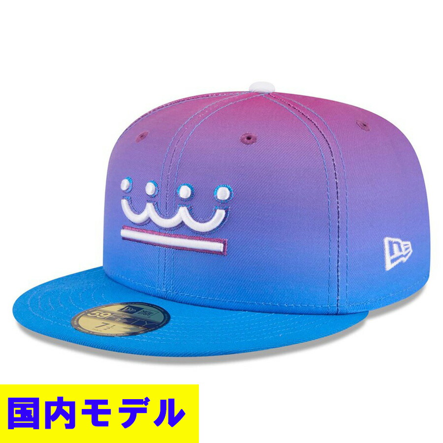 MLB ロイヤルズ キャップ 【国内モデル】2026 シティーコネクト City Connect 59FIFTY Fitted Hat  ニューエラ/New Era パープル ブルー