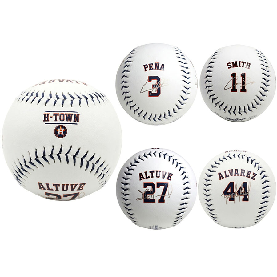 ベースボール ホセ・アルトゥーベ | ヨルダン・アルバレス | ジェレミー・ペーニャ 他 アストロズ MLB 【スタジアム限定】【ケース付き】 Rawlings|MLB.NBAグッズショップ SELECTION