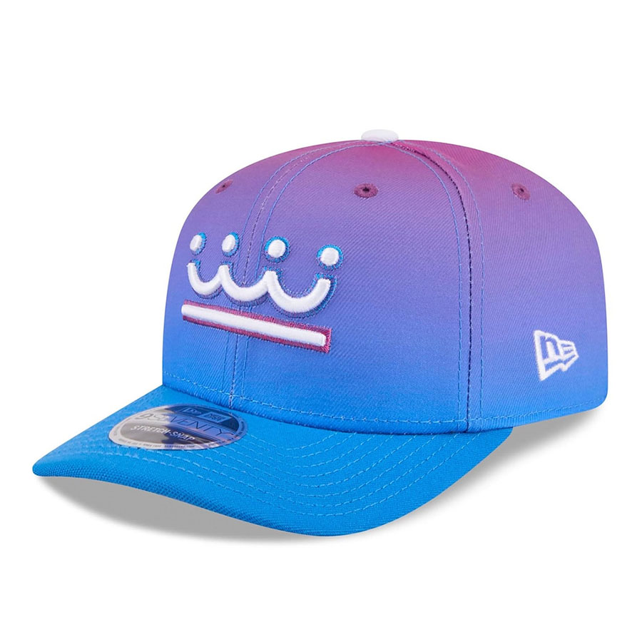 MLB ロイヤルズ 鳥打ち帽 【外国で模範例】シティーコネクト 9SEVENTY  Snapback Hat ニュー内鰓/New Era パープル/天の原青色