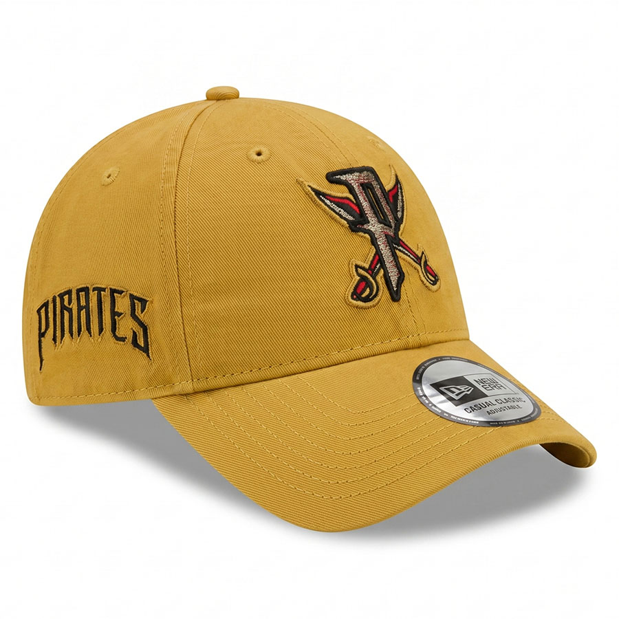 MLB パイレーツ キャップ 【海外モデル】2026 シティーコネクト Casual Classic 9TWENTY Adjustable Hat ニューエラ/New Era イエロー｜MLB.NBAグッズショップ　SELECTION