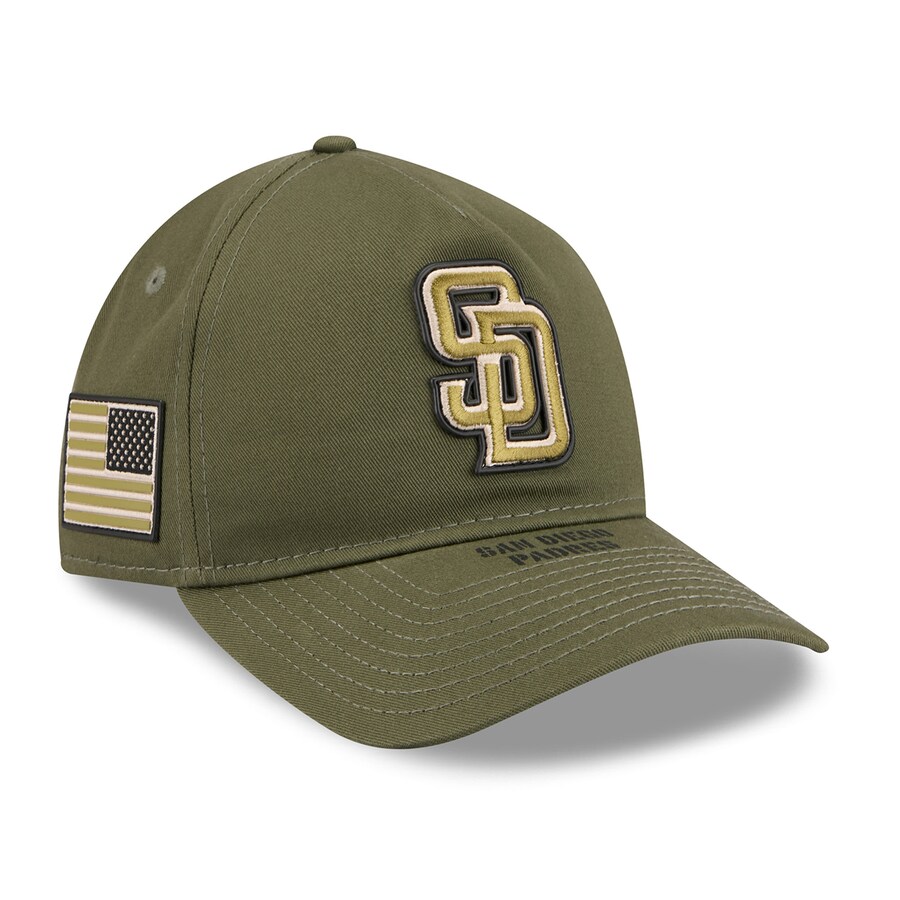 MLB パドレス キャップ 【海外モデル】アームドフォーシズデー2026 9TWENTY Adjustable Hat ニューエラ/New Era オリーブ