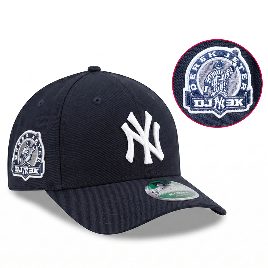 MLB デレク・ジーター ヤンキース キャップ 【海外モデル】殿堂入り 3000本安打 HIT 9FORTY ニューエラ/New Era ネイビー|MLB.NBAグッズショップ SELECTION