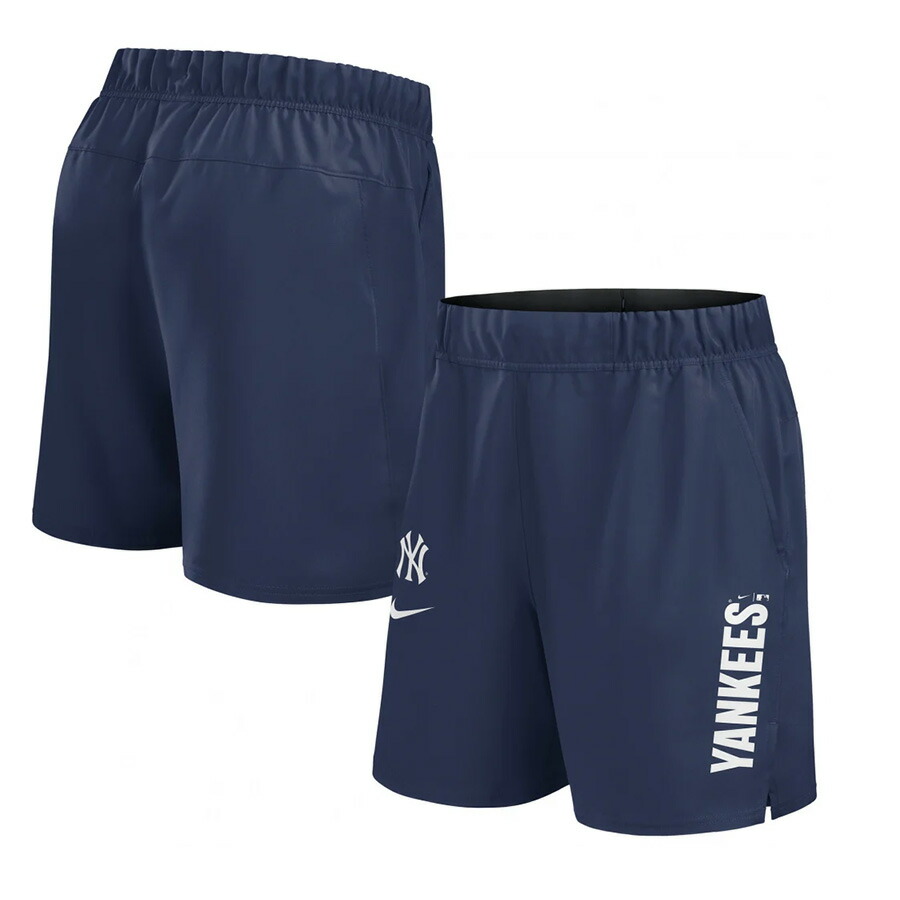 MLB ヤンキース さる股引き Woven Victory Short 二分の一ズボン下 ナイキ/Nike ミッドナイトネイビー【nkac】