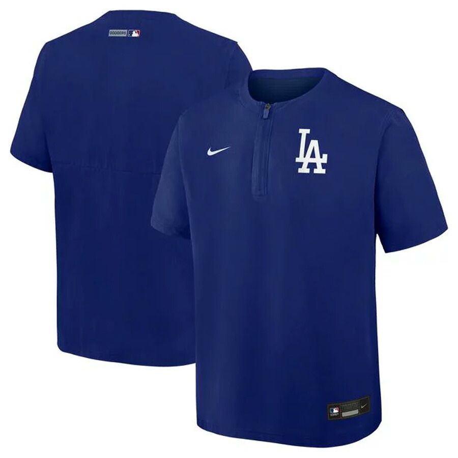 MLB ドジャース ジャケット オーセンティックコレクション AC Short Sleeve Windshirt ナイキ/Nike ロイヤル【nkac】｜MLB.NBAグッズショップ　SELECTION