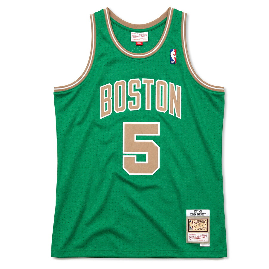 NBA 船室・ガーネット セルティックス 制服 刷り直す スウィングマン Jersey 07-08時節 ミッチェル＆ネス/Mitchell \u0026 Ness ケリー緑であること