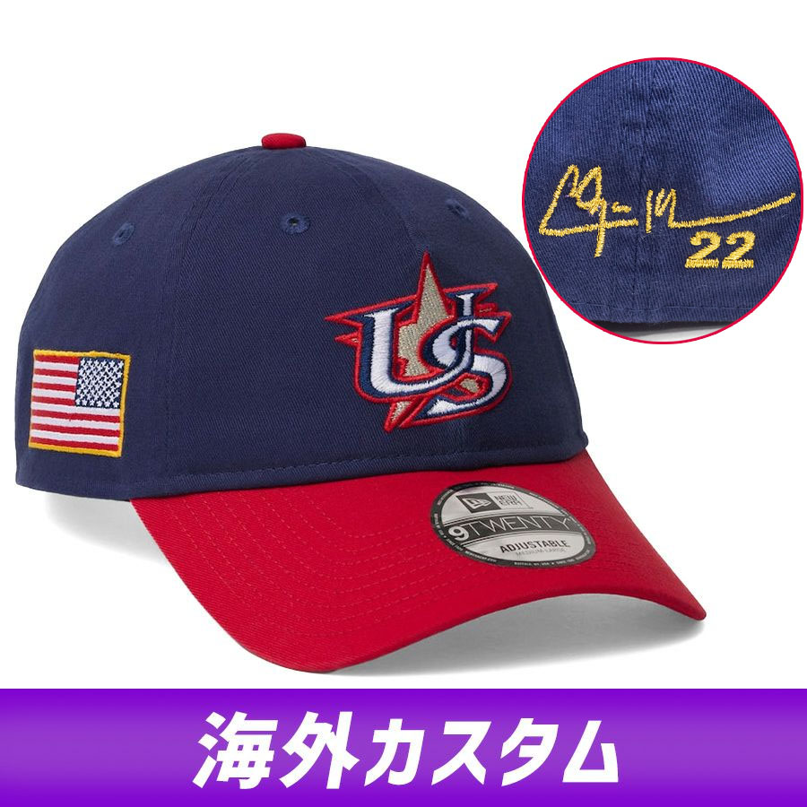 WBC 粘土英トン・鉄道車両演芸会 USA 亜米利加代議員団 旗がしら 外国でカスタム 2026 ワールドベースボールクラシック 9TWENTY 表われ刺しゅう ニュー内鰓/New Era